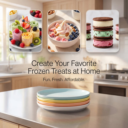 Neatly™ Rolled Ice Cream Plate